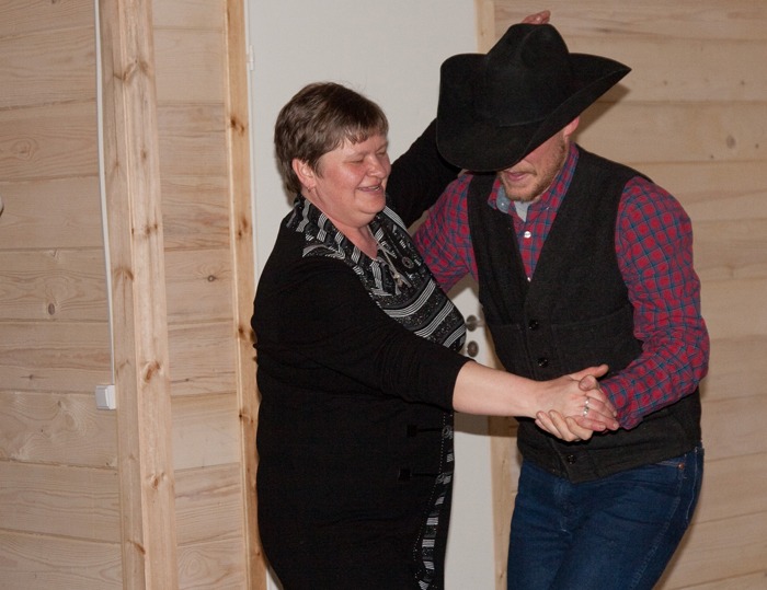 In addition to writing and photographing the experience, Bell worked alongside Stevenson's crew. He even took a break to dance with a local Russian lady one evening.