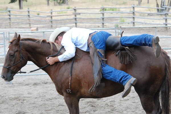 Laying down on the job