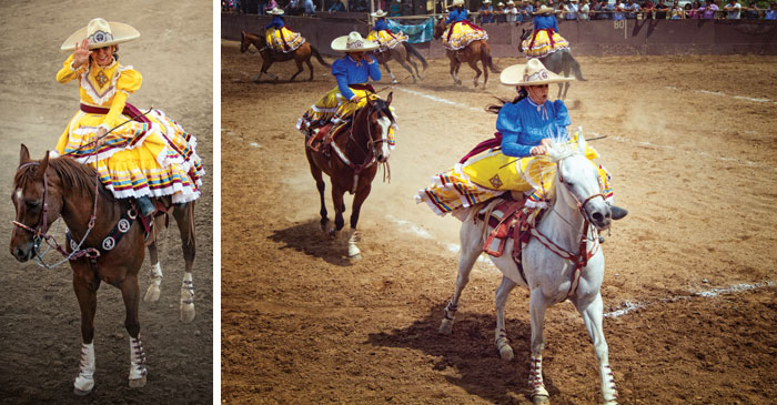 Karina competes on the Perla Tapatía team.