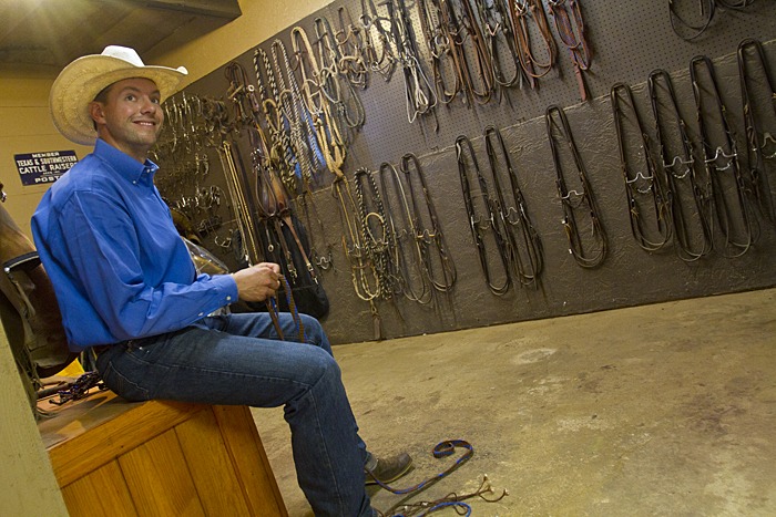 Ben Baldus at the Waggoner Ranch.
