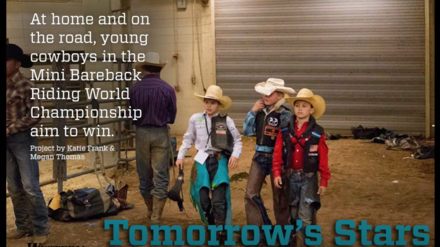 mini bronc riding