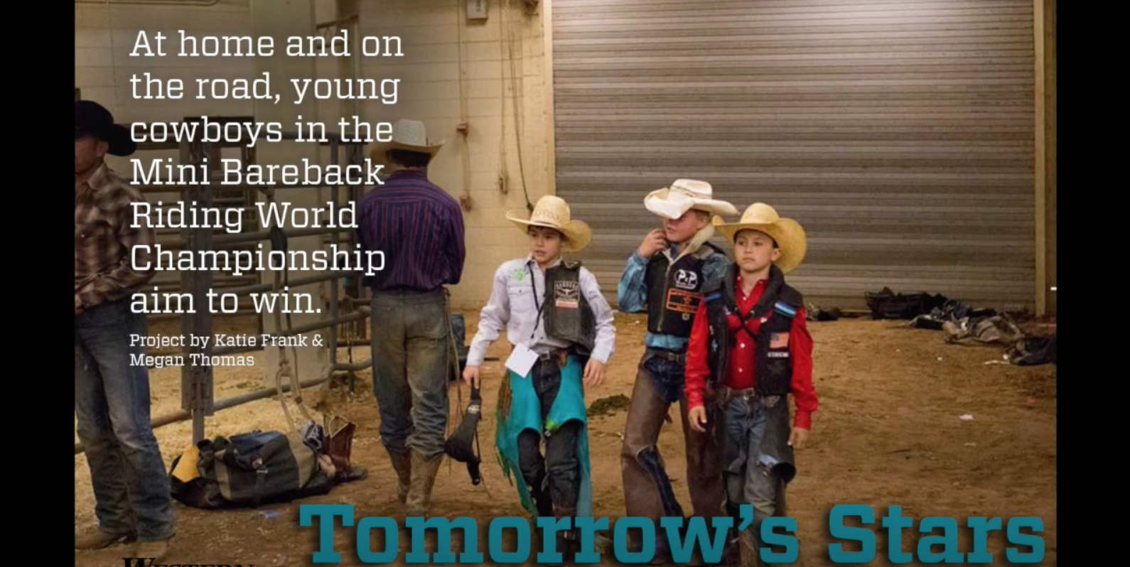 mini bronc riding