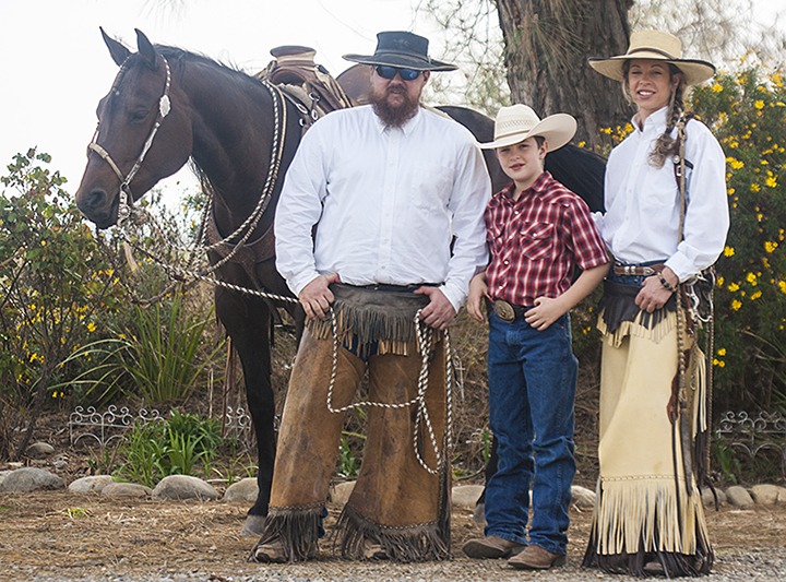 Holly, Dustin, Colton and April were key figures in the May 2016 cover image.
