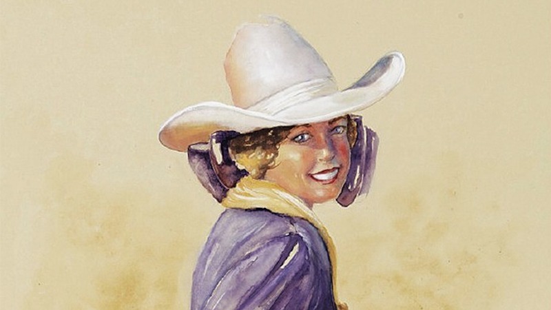 Cowgirls painting Lynn Brown