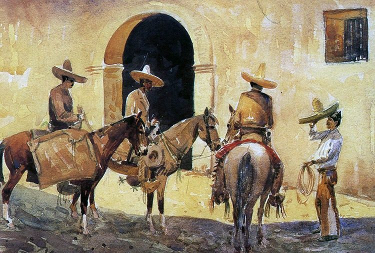 Los Caballeros by Edward Borein