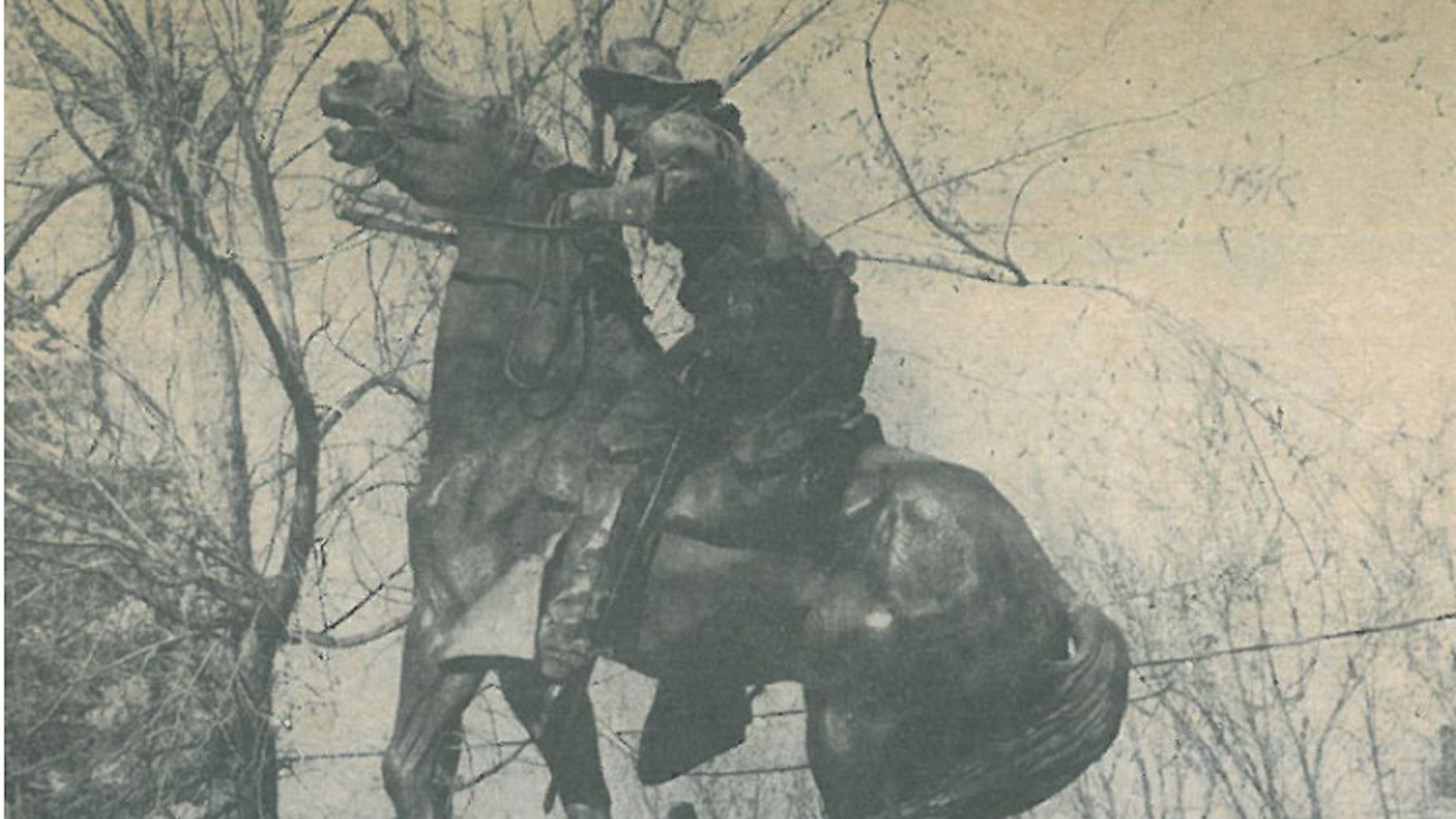 A look at the saddle that was ridden and made famous by Teddy Roosevelt in active use on a small ranch near Colorado Springs, Colorado.