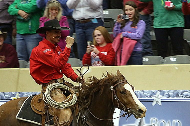 Nick Dowers won Road to the Horse in 2016 and returns this year to compete.