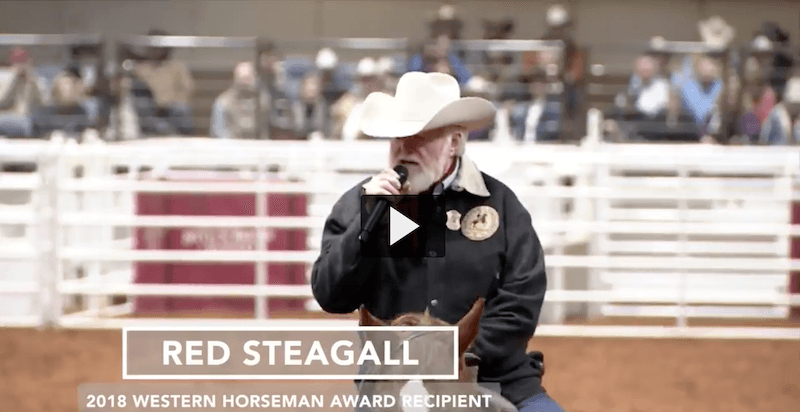 Red Steagall acceptance speech