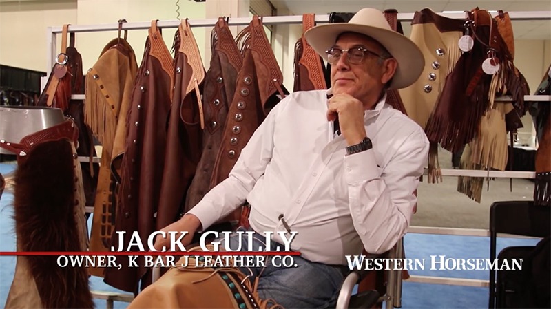 Jack Gully chaps tools of the trade