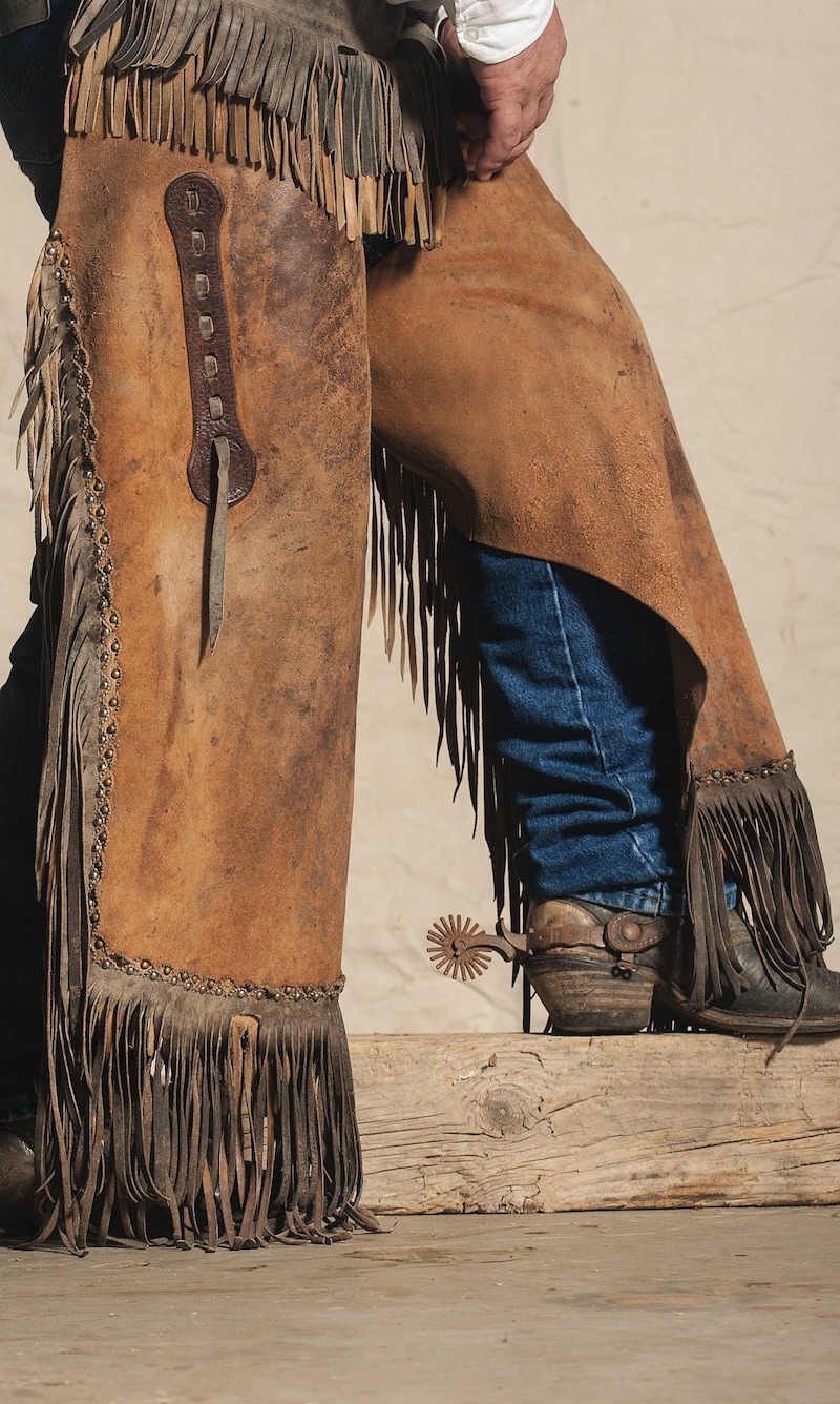 buckaroo wearing armitas