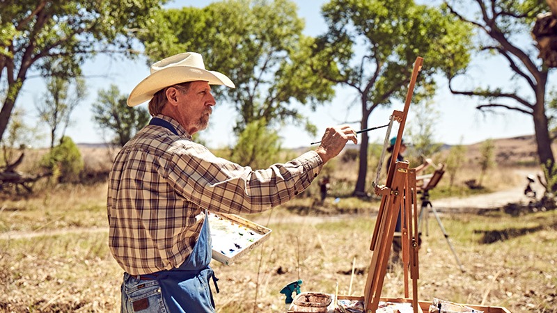 Martin Grelle painting