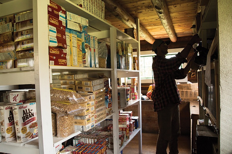 food pantry backcountry Montana