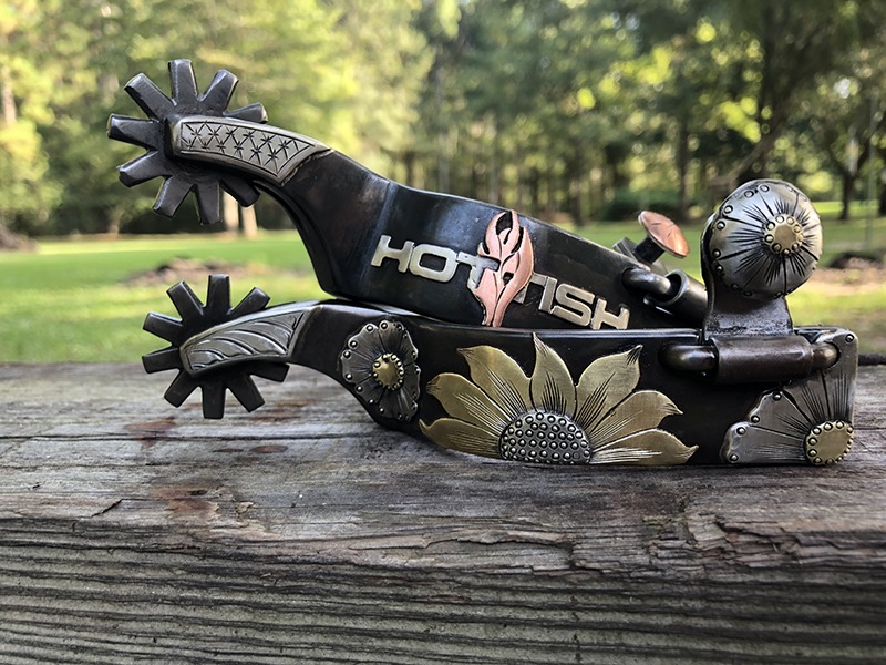 Hottish Spurs made by Barry Guillory