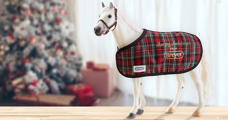 Breyer snowman horse model