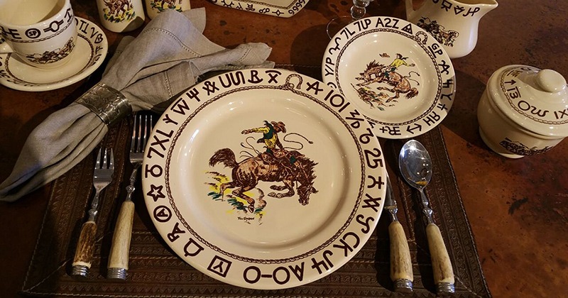 True West china plates