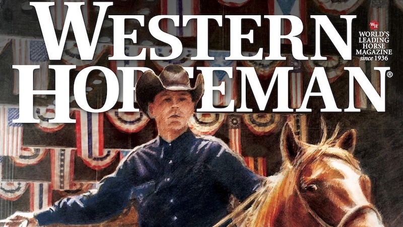 Western Horseman January Cover