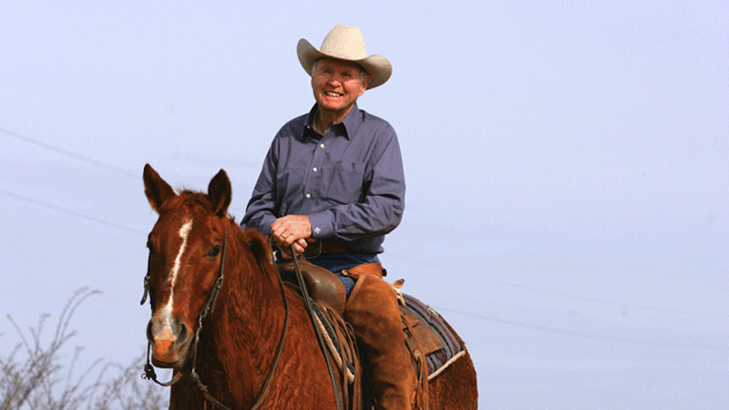 Buster Welch riding Enchilada