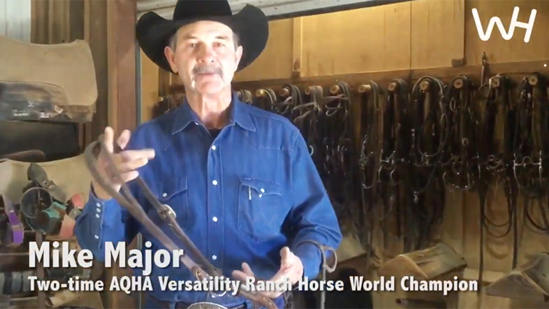 Mike Major holding a chain bit