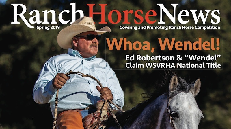 Ranch Horse News Spring 2019 Cover