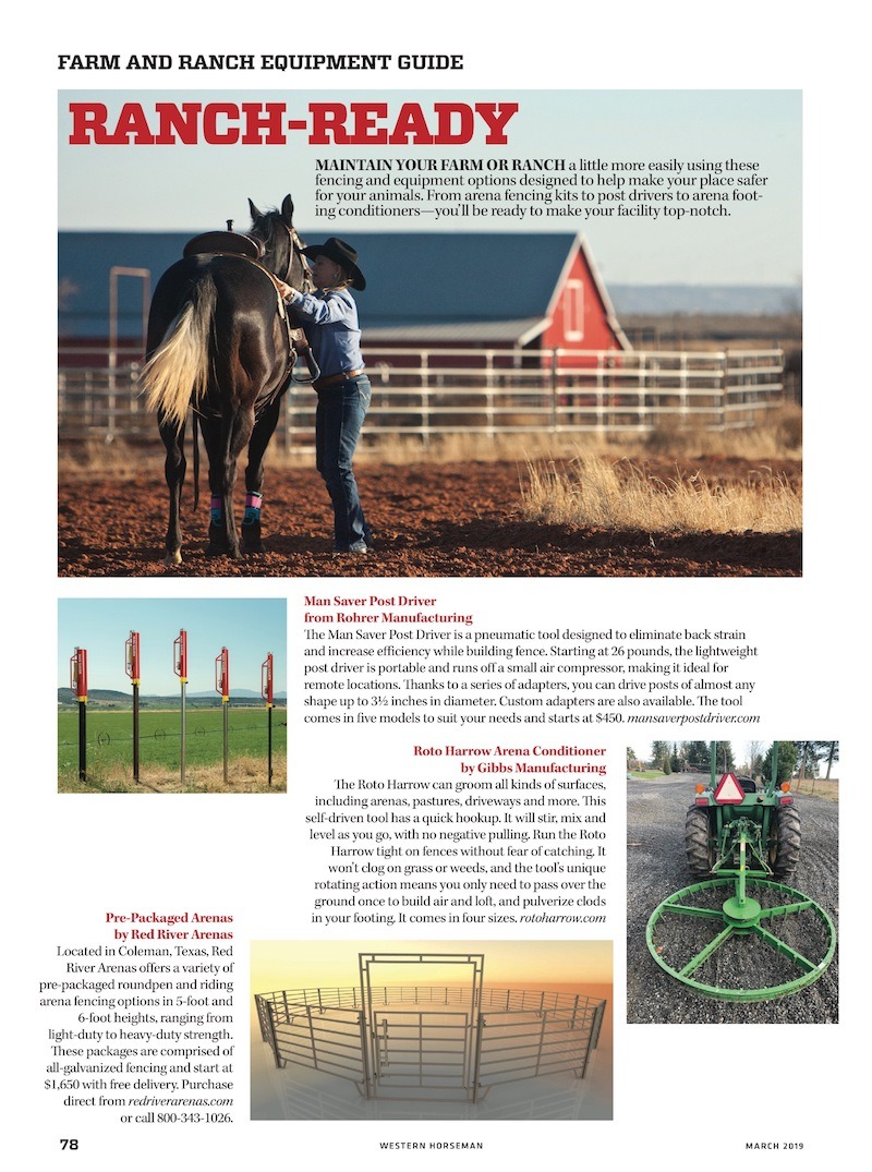 Western Horseman Special Advertising Section