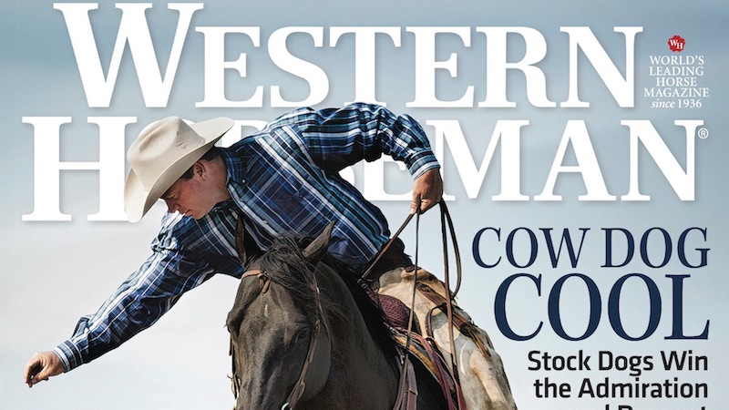 Western Horseman APril 2019 cover