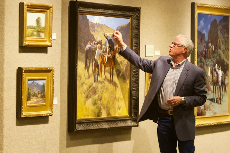 Bill Anton's Finders Keepers painting