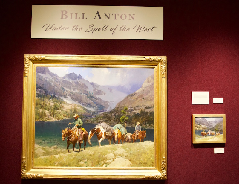 Bill Anton's Under the Spell of the West painting