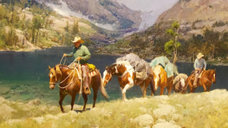 Bill Anton's oil painting
