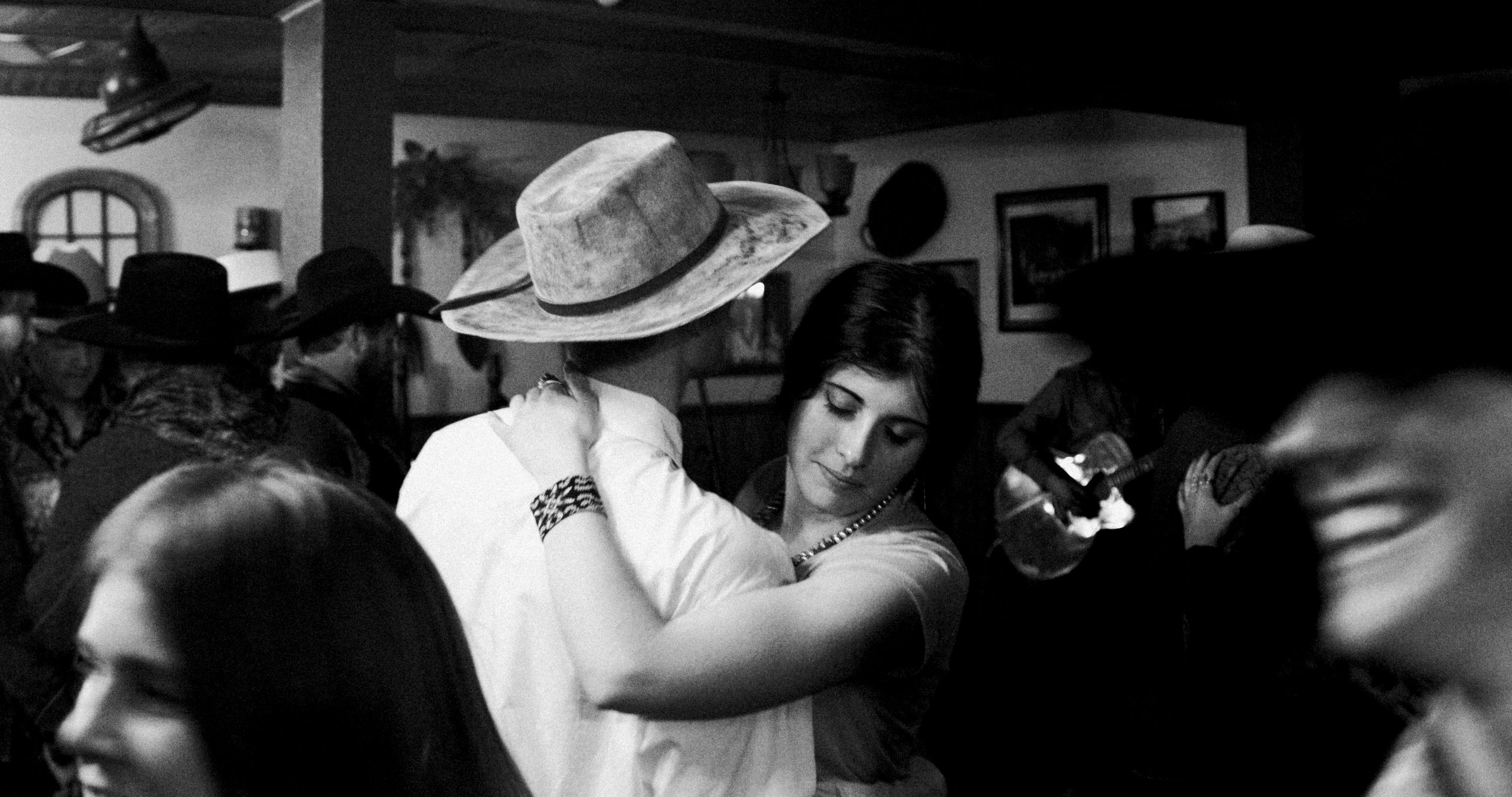 cowboy dancing with cowgirl