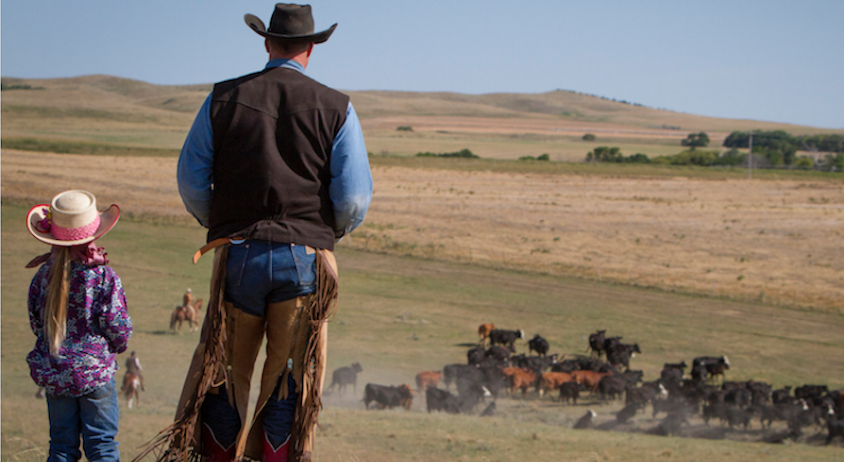 Between branding calves and working bridle horses, the Eng family are raising two cow-savvy, confident and responsible kids.
