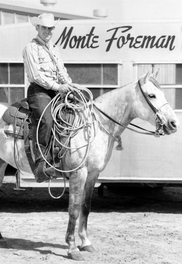 jack brainard riding a horse