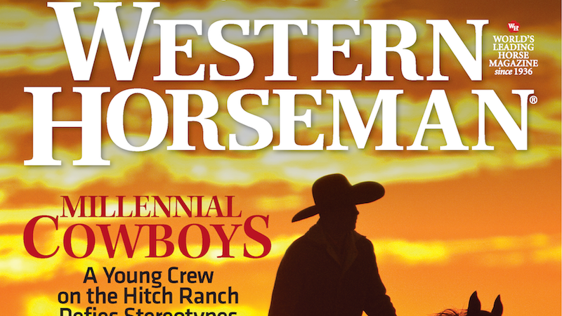 Western Horseman magazine July 2019 cover