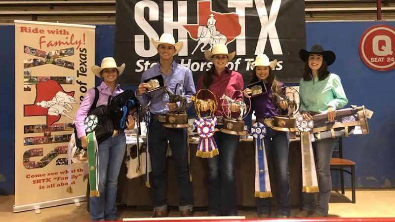 Youth winners that qualified through Stock Horse Alliance.