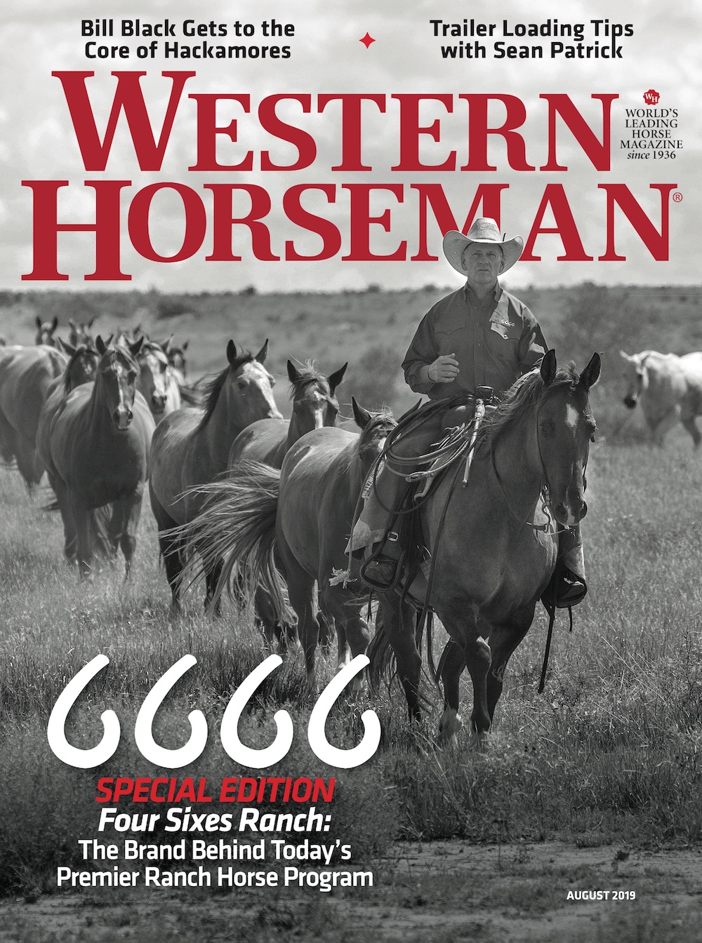 Western Horseman magazine cover July 2019 6666 Ranch issue