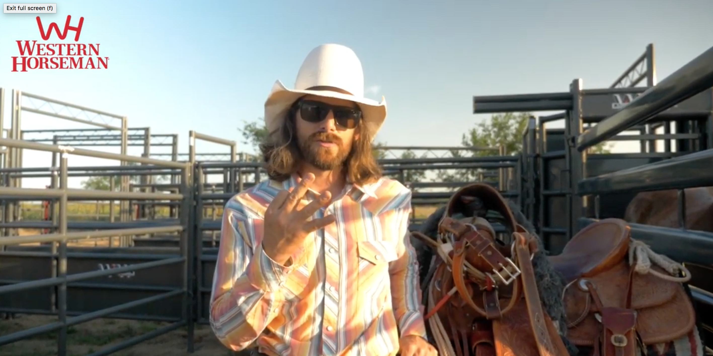 Dale Brisby talks about going from punching to ranch bronc riding