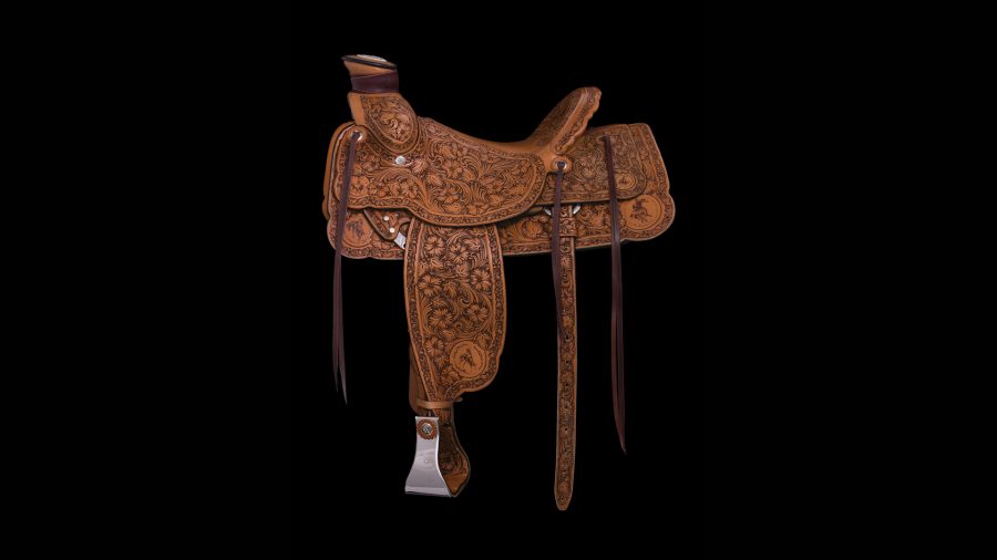 John Willemsma's saddle at TCA Exhibition & Sale