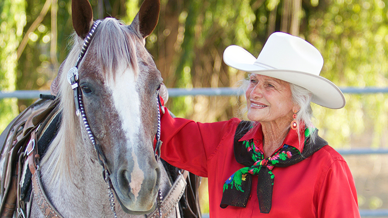 Cowgirl Audrey Griffin is featured in the November 2019 issue of Western Horseman.