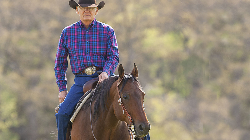 Greg Darnall's experience riding horses has helped him refine the craft of making bits.