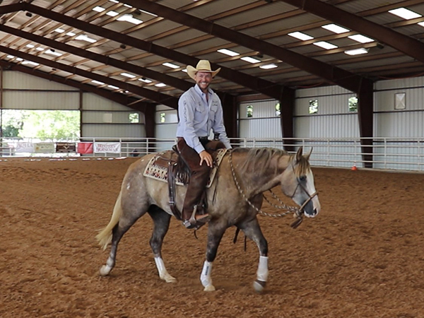Mr Solano Cruze carried trainer Ben Baldus to the Junior World Champion title.