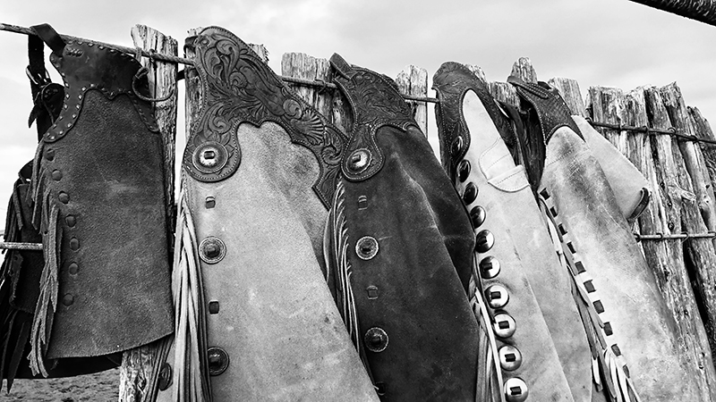 One piece of equipment cowboys and horsemen can't live without is a good pair of chaps or ranch pants.