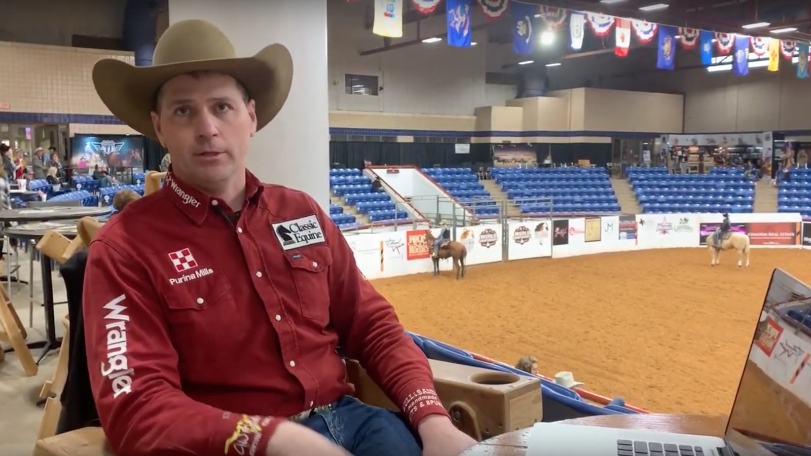 Luke Jones explaining how steer stopping is scored