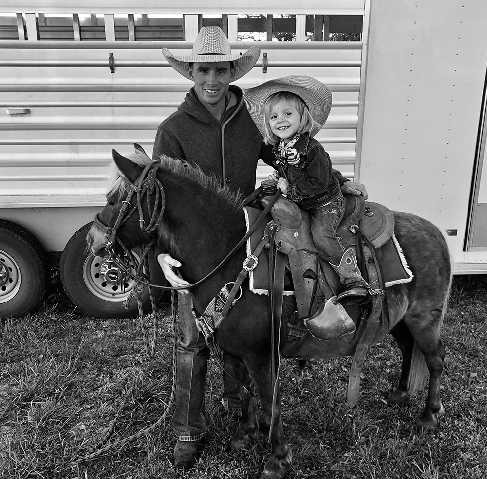 Kelli Neubert and her husband, Luke, put down their daughter's pony, Crumpet.
