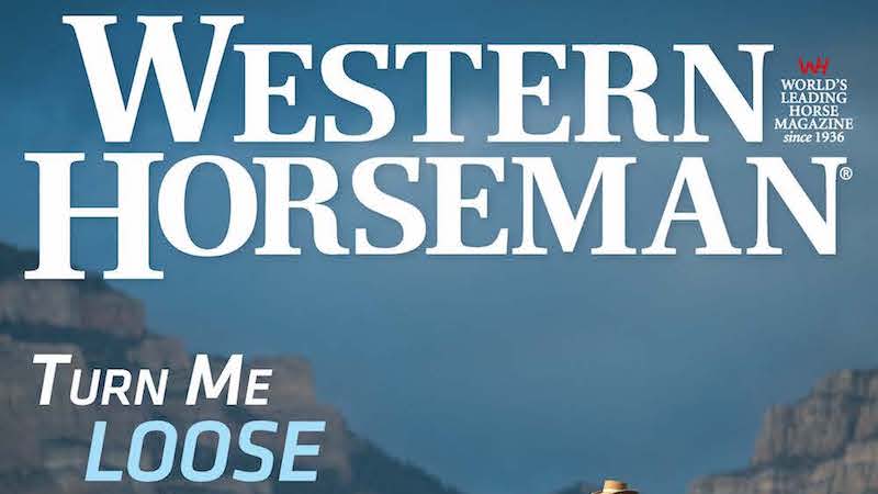 February 2020 Western Horseman magazine cover snippet