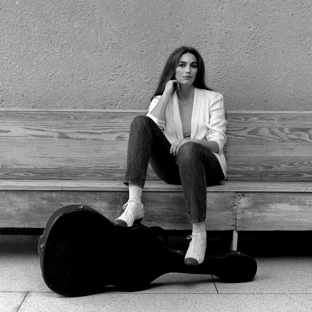 Jim McGuire took album cover picture of Emmylou Harris