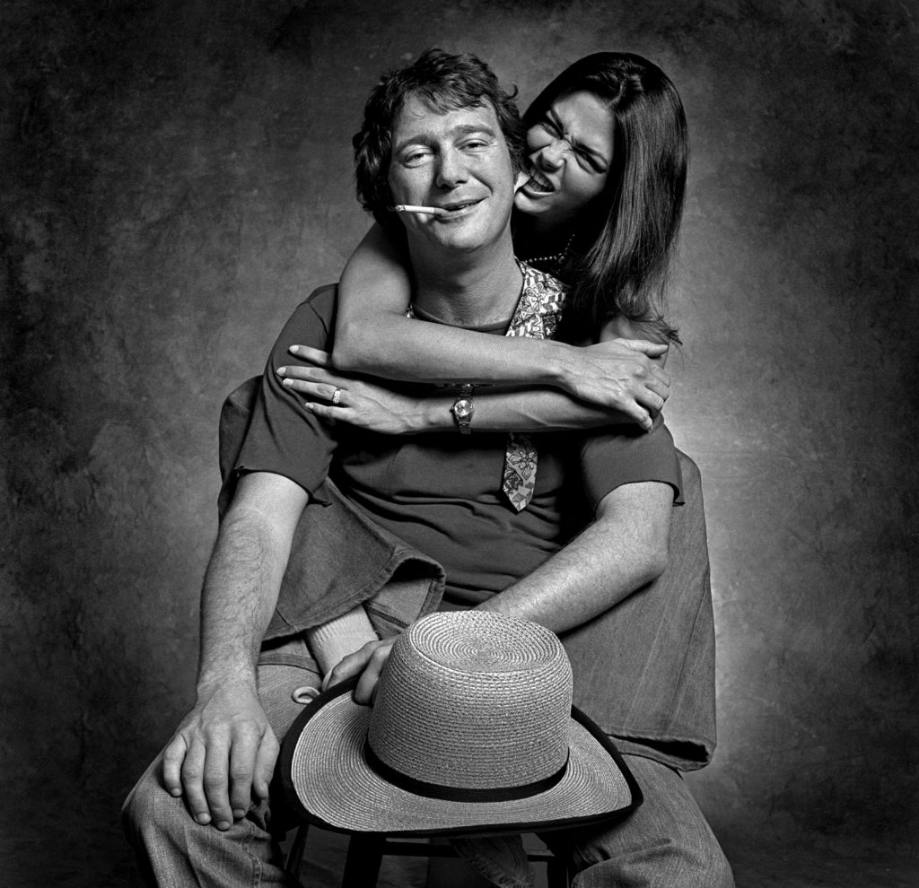 Jerry Jeff and Susan Walker pose for photographer McGuire.