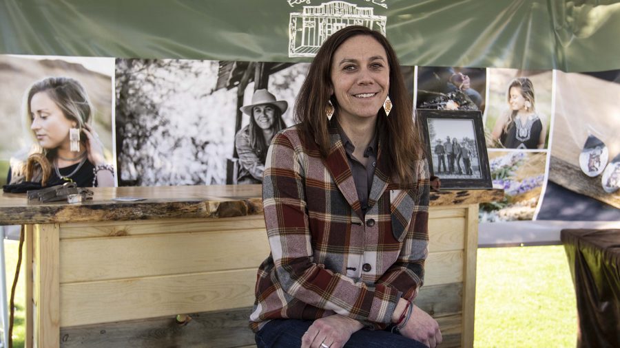 Silversmith Amy Raymond creates unique, one-of-a-kind pieces.