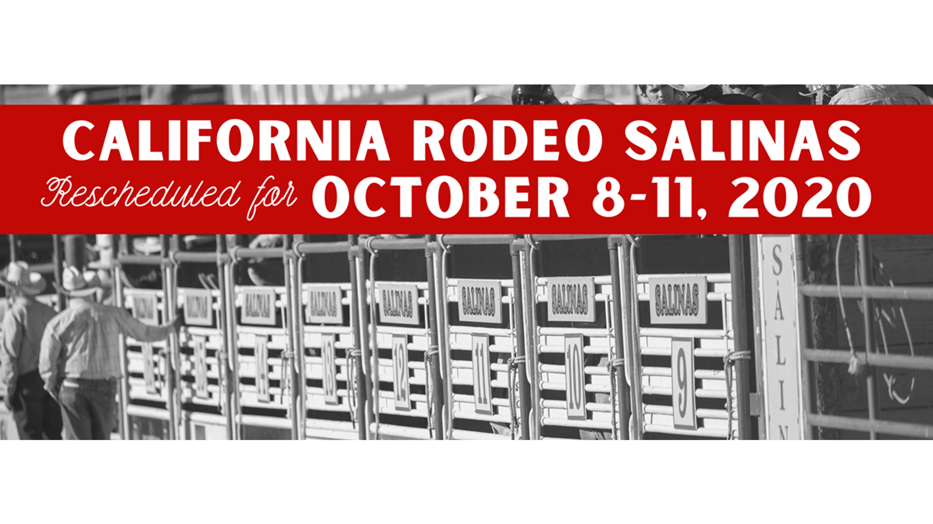 California Rodeo Salinas is postponed until October.