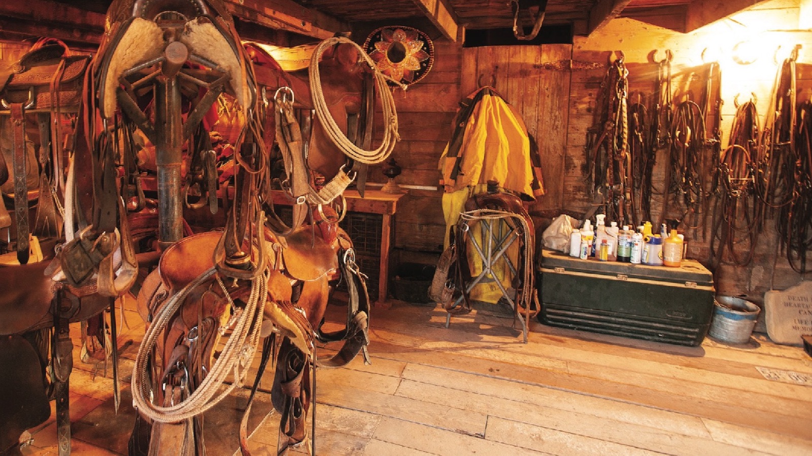 tack room