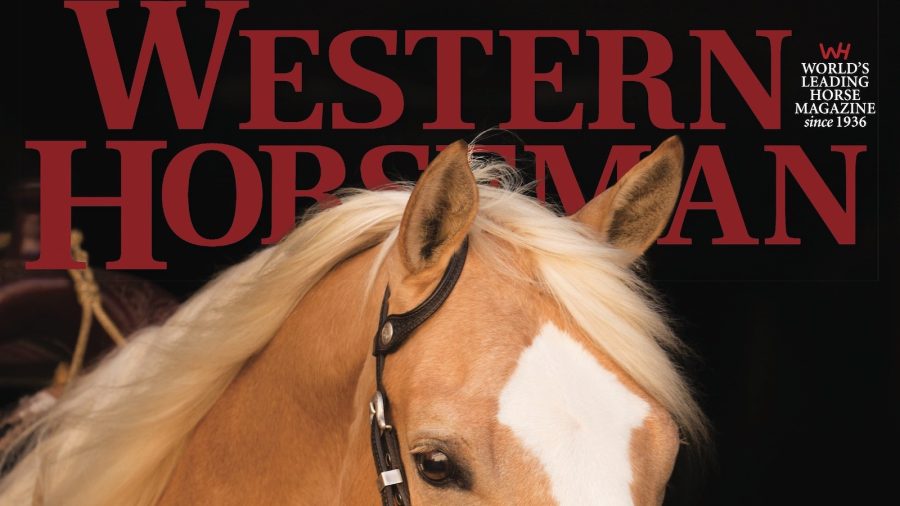 Western Horseman magazine may 2020 cover snippet