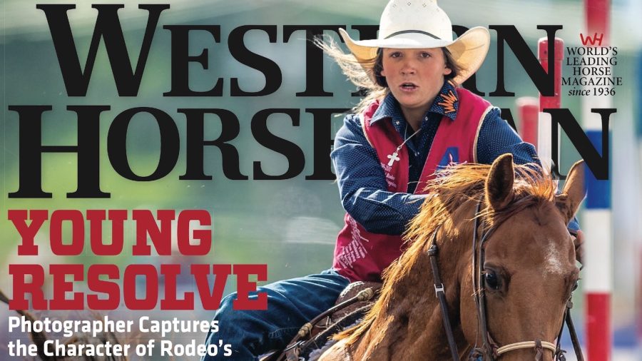 Western Horseman magazine June 2020 cover snippet